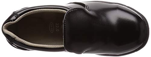 Nosacks Grip King Black Chef Shoes, GKS-B, Men's, Size 26.5cm, Slip-Resistant, Lightweight, with Toe Cap