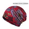 Multifunctional Turban Hats Plaid Print Casual Hedging Cap  Autumn and Winter