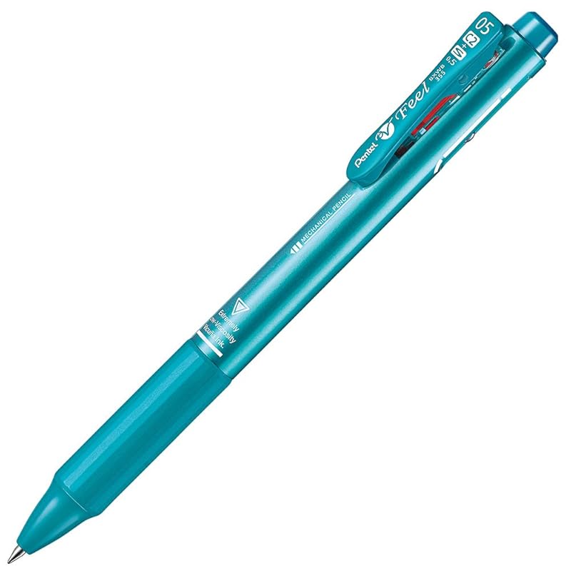 

Pentel multifunctional ballpoint pen feel BXWB355MD metallic green [Ball diameter] 0.5mm