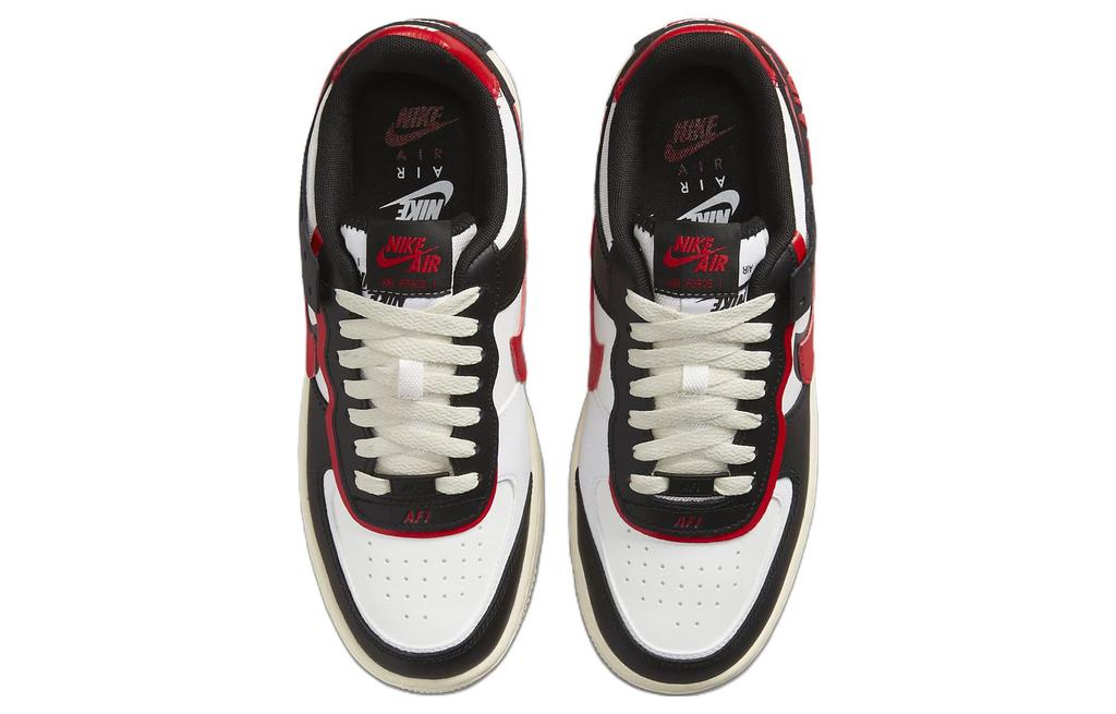 Nike Air Force 1 Low Shadow Summit White University Red Black Women's DR7883-102