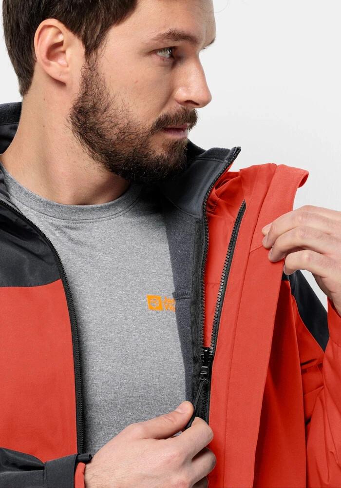 Куртка Jack Wolfskin Taubenberg 3in1 Jkt M Jacket Men strong red