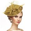 Cappelli da Festa del Tè 3D Grande Fiore Rosa Fascinator Eleganti Fascinator Floreali Cappello Grande Fiore