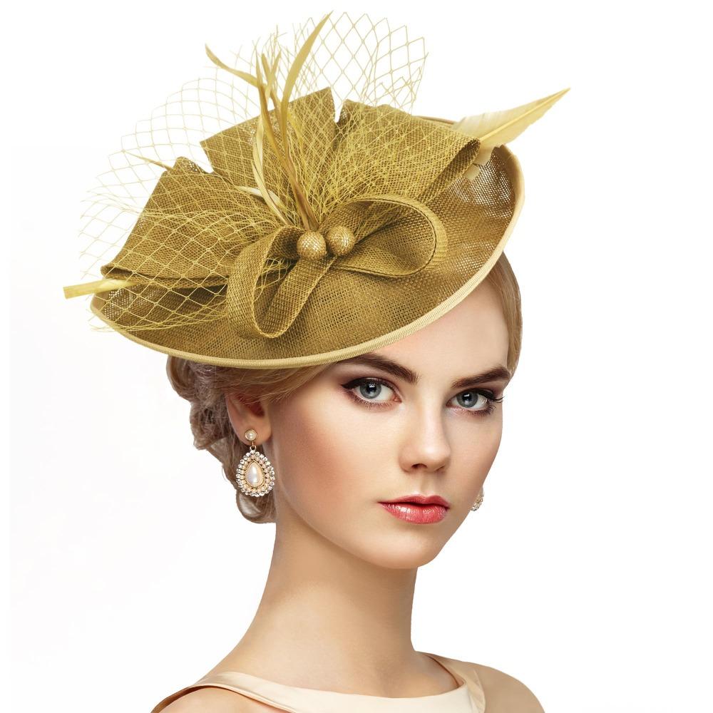 Cappelli da Festa del Tè 3D Grande Fiore Rosa Fascinator Eleganti Fascinator Floreali Cappello Grande Fiore