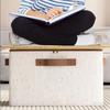 With Zipper Wardrobe Organizer For Home Portable Space-Saving Durable Foldable Clothes Storage Box