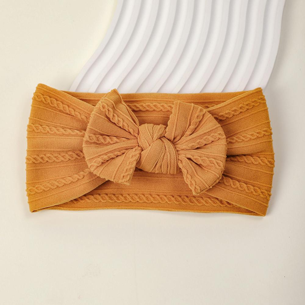 1 Pezzo Fascia per Testa Neonato per Bambine Lavorata a Maglia Elastica Turbante per Bambini Fiocchi per Bambini Morbido Nylon Cappelli per Bambini Accessori per Capelli 32 Colori
