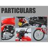 1/12 SUZUKI GS125 King Motorrad Legierung Druckgussmodell Ton und Licht Kinderspielzeugauto Verzierungen Trendige Dekoration mit Freund