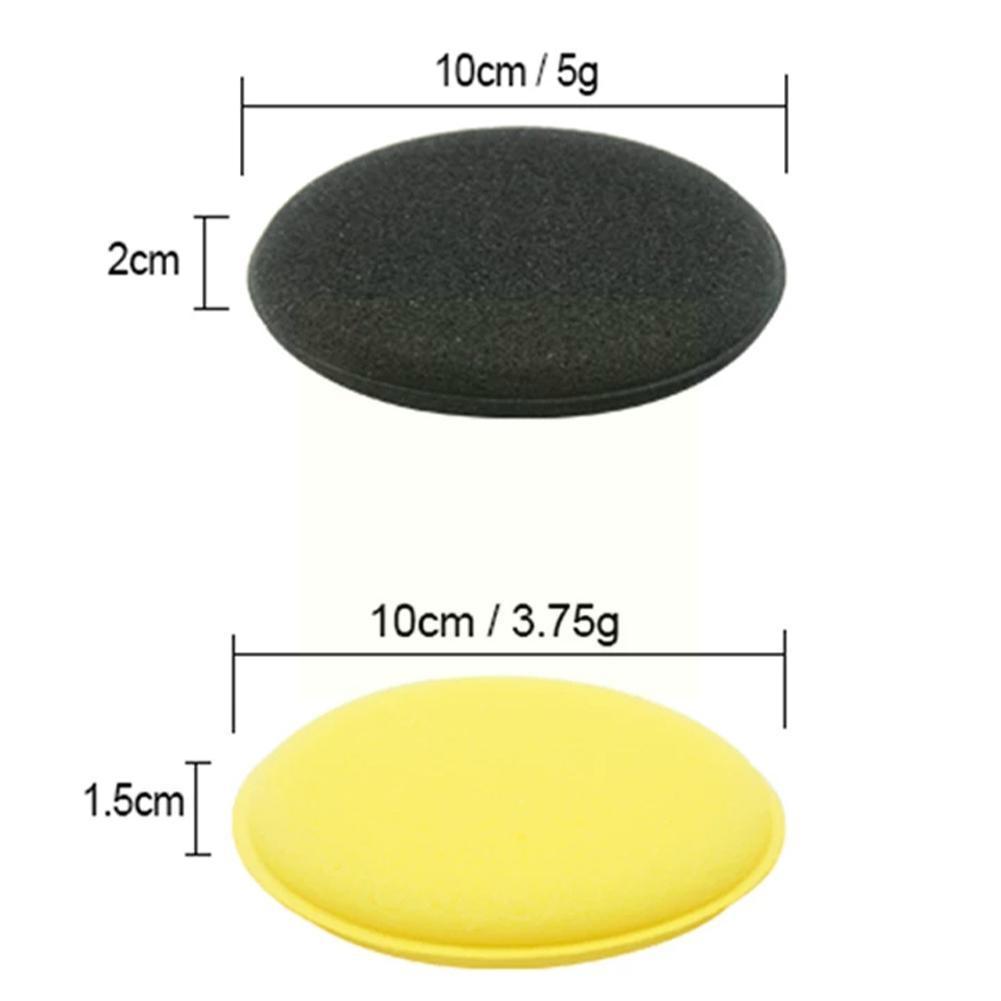 12PCS Car Waxing Polish Sponges High Density Foam Applicator and Sponges Pads detailing care tools Curing wash Polishing ca Y4I9