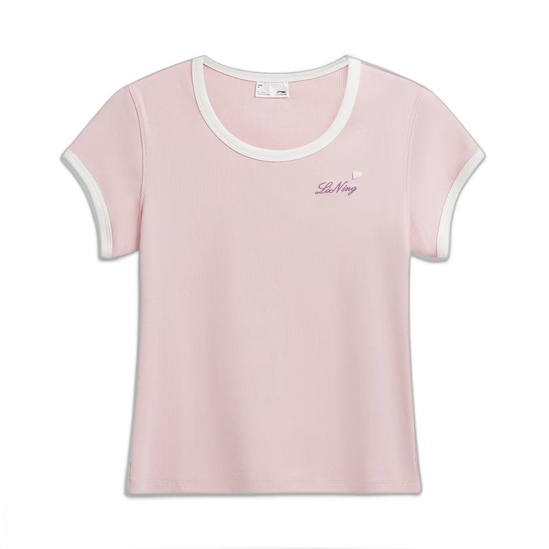 

Женский спортивный топ Li-Ning с круглым вырезом и коротким рукавом ATSW268 XXL