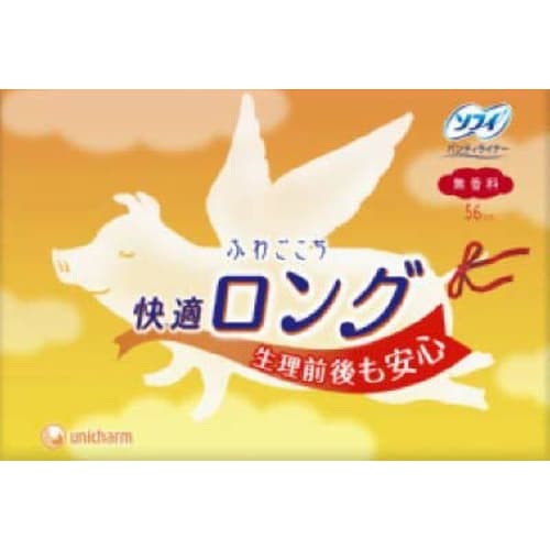 Sofy Fluffy Comfortable Long Straighteners, 56 sheets x 3 packs