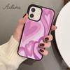 Swirl Hearts Phone Case for iPhone 11 12 13 14 Pro Max Mini X XR XS SE 2020 5 6S 7 8 Plus Samsung Galaxy S21 S22 Cover Shell