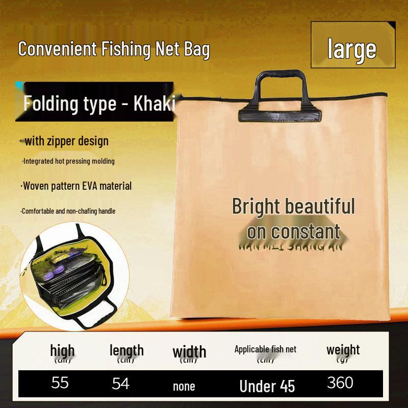 Foldable Waterproof Fishing Gear Storage Bag