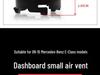 Mercedes-Benz C-Klass, E-Klass, GLC Instrumentbräda Luftventiler: W205, W212, W213 Främre instrumentpanel AC-ventiler