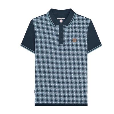 Polo Houndstooth Masculina SS24