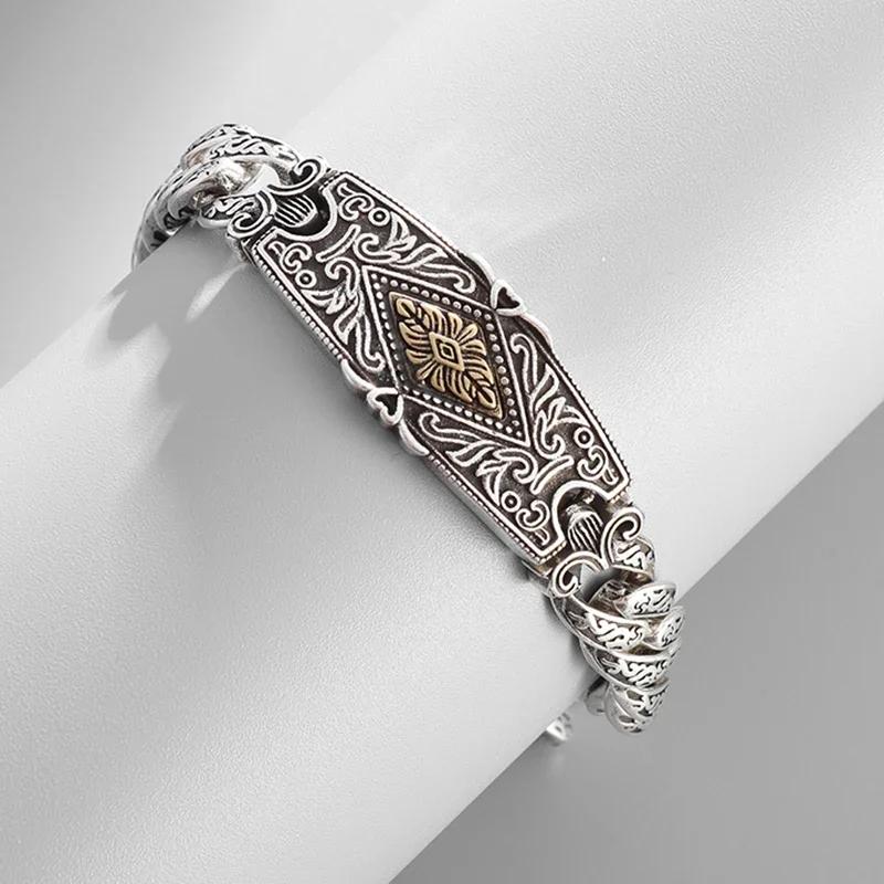 Lion head animal bracelet for men stainless steel braided chain wristband bracelet fashion hip hop jewelry