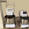 Commercial Double Action Vertical Dough Mixer: Fully Automatic, 10kg/20kg/25kg Capacity, Double Speed Kneading/Beating Machine.