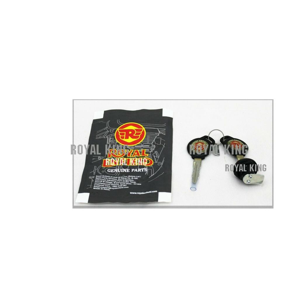 Royal Enfield "Old Classic 350cc & 500cc" "Side Panel Lock With Key" Set