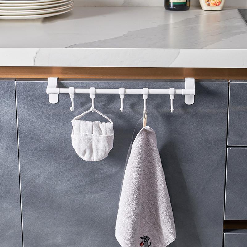 Mount Ceiling Multi Hook Rack No Drill Removable Storage For Compact Kitchens