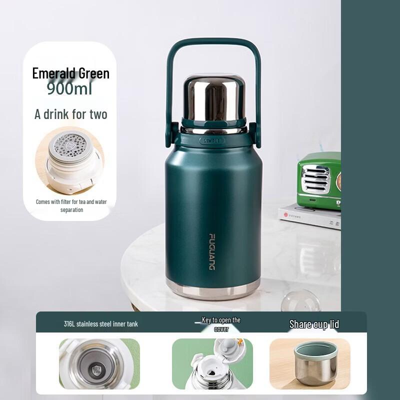 FUGUANG 316L Stainless Steel Vacuum Insulated Sport Water Bottle