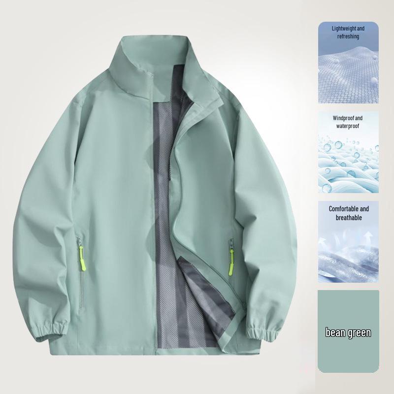 

Waterproof, Stain-Resistant, Breathable Windbreaker for Autumn/Winter - Custom Workwear with Embroidered Logo XL