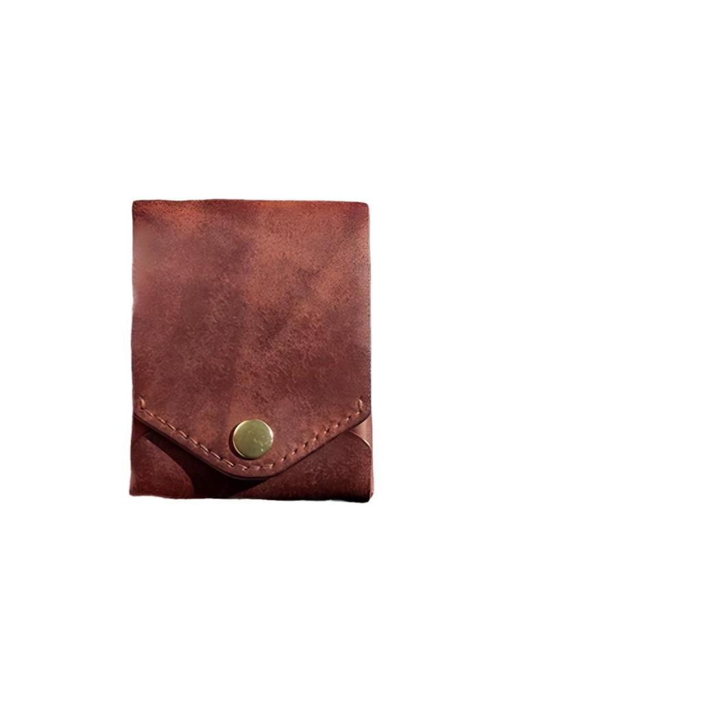 Pánská retro kožená mincovka a držák na doklady