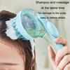 Long Handle Pet Bathing Brush Silicone Dogs Cats Cleaning Massage Brush Grooming Comb