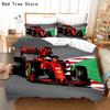 Red Racing Car 3D Kids Boy Bedding Set F1 Game Racer Printing Duvet Cover 2/3pcs Bedclothes with Pillowcase Twin Full Bedspread