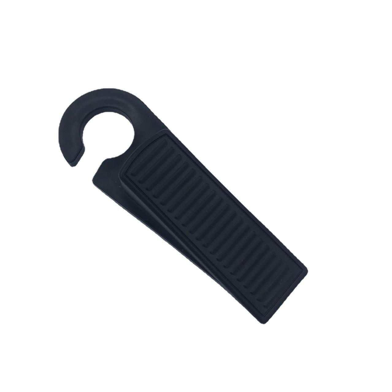 Rubber Hook Doorstops Door Stopper Silicone Soft Door Stop Safe Anti-collision Door Fixing Block Home Office Anti-collision Stop