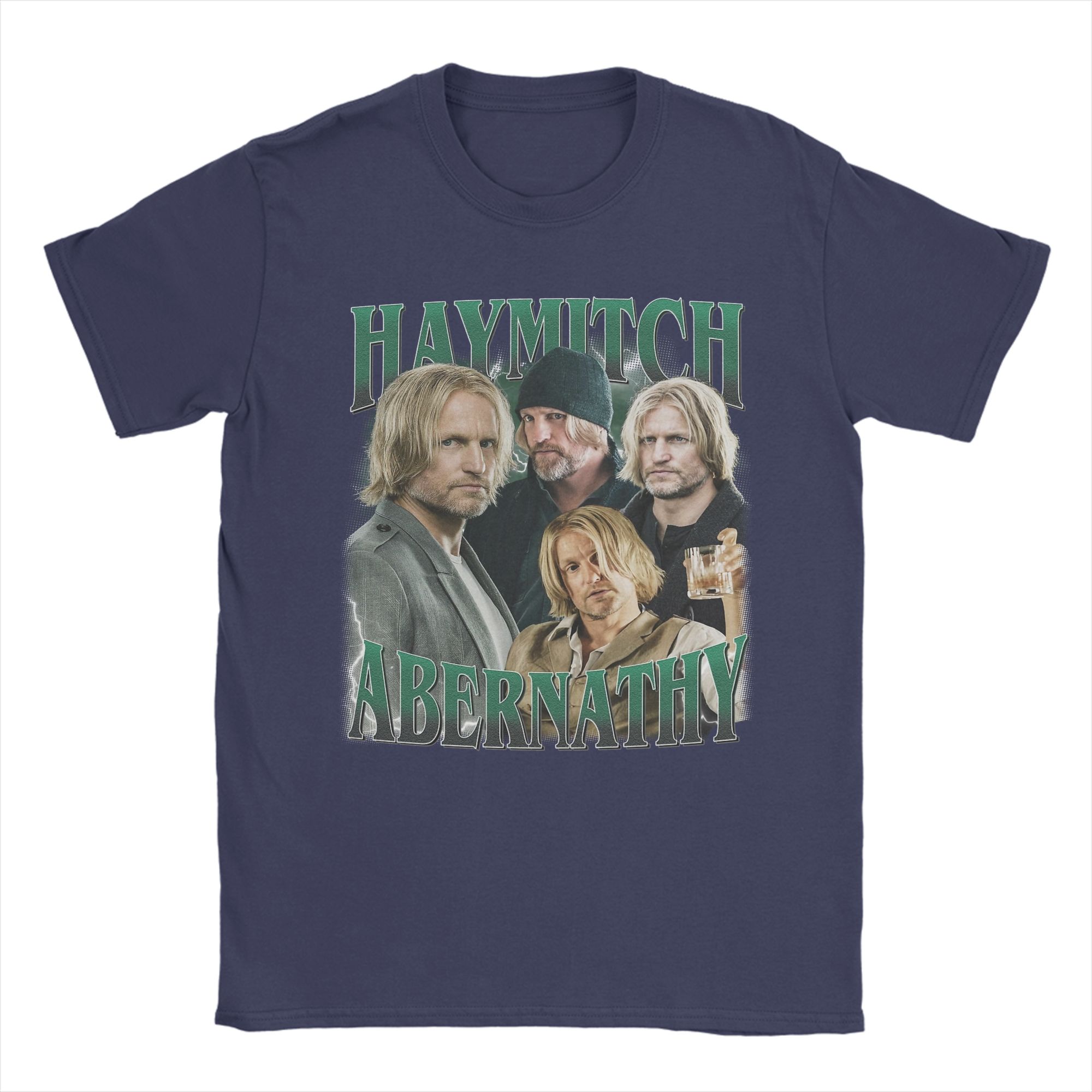 

Haymitch Abernathy The Hunger Games T Shirts for Men Pure Cotton TShirts Round Collar Tee Shirt Clothing Birthday Present 3XL