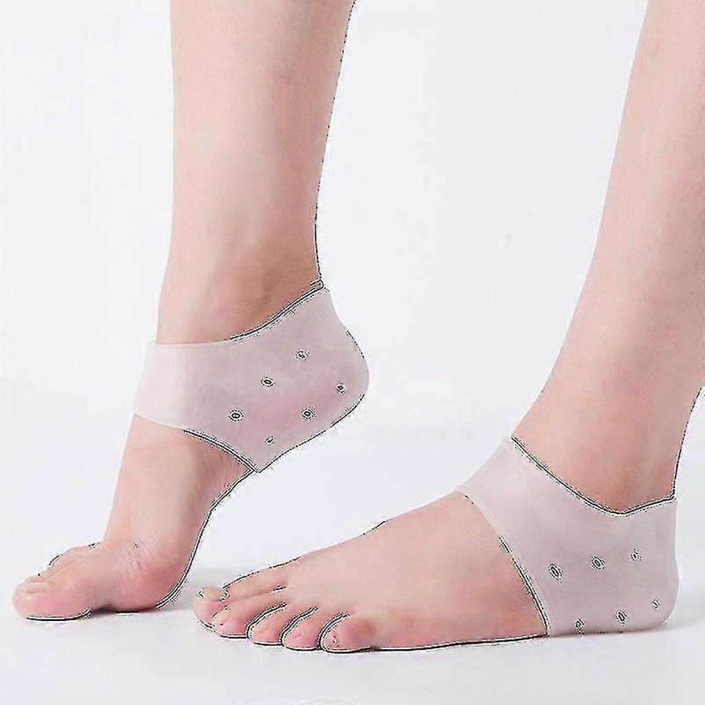 Gel Heel Socks & Pads for Heel Spur, Plantar Fasciitis Relief