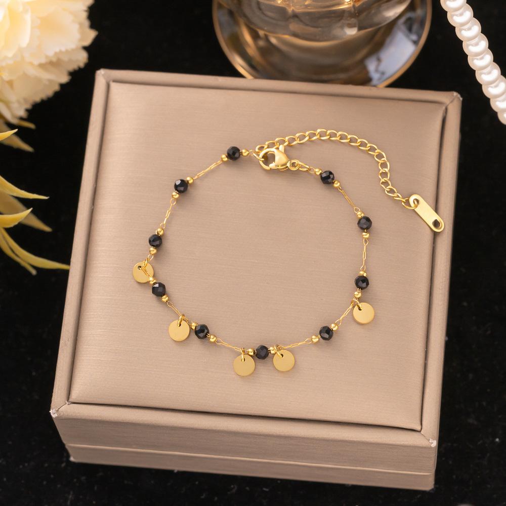 Fashion Titanium Steel Bracelet Never Fade Elegant Durable Jewelry for Women Men Unisex