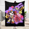 Digital Circus9 Blankets Are Suitable for Living Rooms,making Them an Ideal Choice for Outdoor Travel and Gifts.