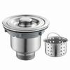 Stainless Steel Kitchen Sink Drainage Set with Leakproof Stopper (110)
