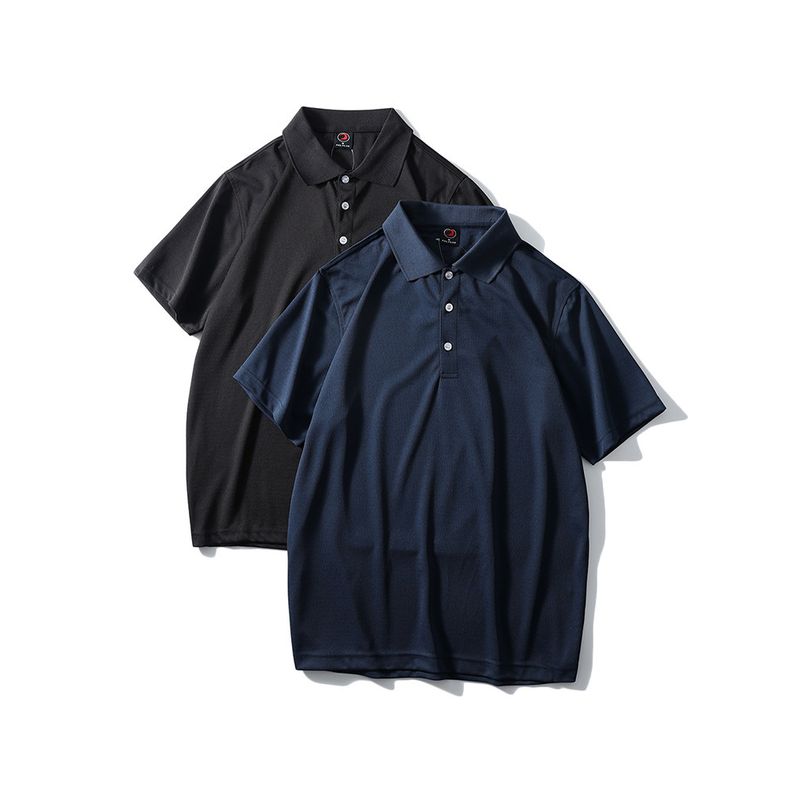 Foreign Trade Export to Domestic Sales Outdoor Quick-Drying Sports Polo Shirt Men's Short-Sleeved Summer T-Shirt Foreign Trade Men's Clothing T-Shirt