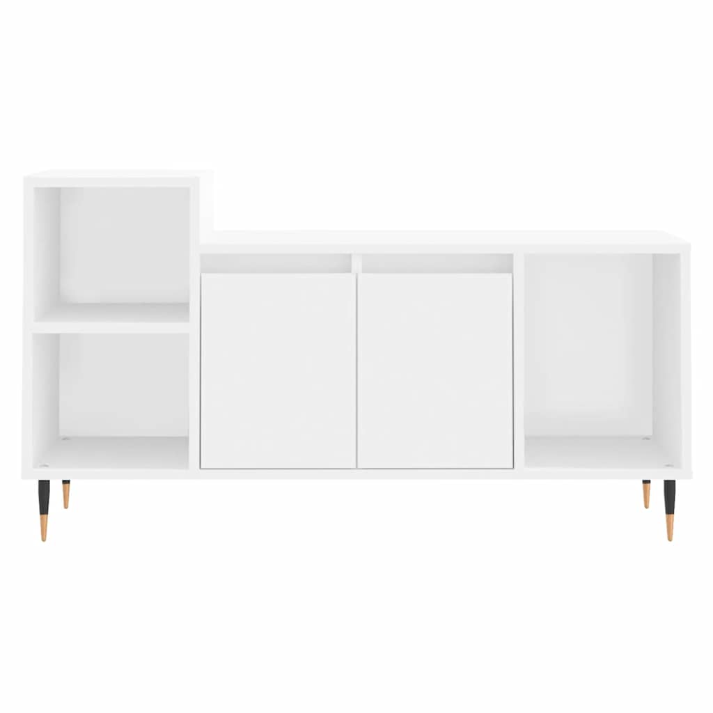TV Cabinet White 100 x 35 x 55 cm Engineered Wood