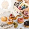 Houten Donutbord met 9 Haken Donut Displayrek Decoratief Donut Displayrek Voor Gebak Eettafel Cafe Catering Buffet