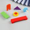 Wooden Domino Toys Institution Accessories Organ Blocks Dominoes Games Brain Thinking Training Kids Montessori Educational Toys