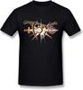 Men's Toto Band 35 Anniversary Logo Black T Shirt by Maven Black