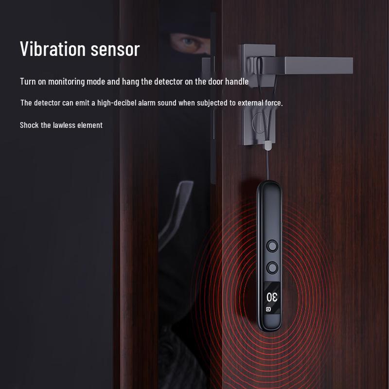 T66 Multi-Function Anti-Surveillance Detector: Anti-Peeping, Anti-Eavesdropping, Anti-Tracking, Infrared Alarm, GPS & Wireless Signal Detection.