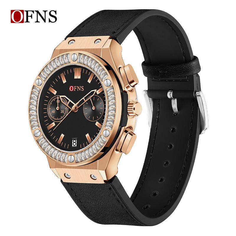 European Style High-End Women s Waterproof Calendar Quartz Watch, Multi-Hand Fashionable Design, Hot Selling