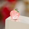 10pcs/Lot Transparent Peach Resin Charms Pendant for Jewelry Making Accessories DIY Earrings Necklace Keychain Decoration