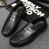 Genuine Leather Luxury Brand Italian Men Loafers MenCasual Shoes Breathable Slip on Men Driving Shoes  Moccasins Chaussure Homme