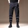 High-end Summer Ice Silk Thin Men's Casual Pants Loose Large Size Trousers Quick-drying American Sports Leggings