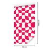 Wallpaper Casual Checkerboard of Roses for Living Room and Bedroom 50x1000