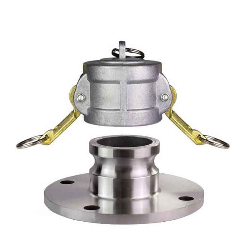 Nerezová přírubová rychlospojka pro vypouštění oleje