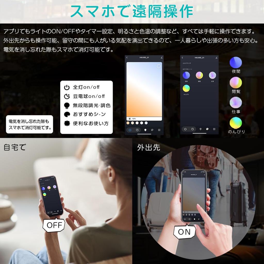 Smart LED Ceiling Tatami with Remote Smartphone APP Compatible with Alexa and Echo Bluetooth Voice Stepless Bulb Daylight Daylight Thin Ceiling Light