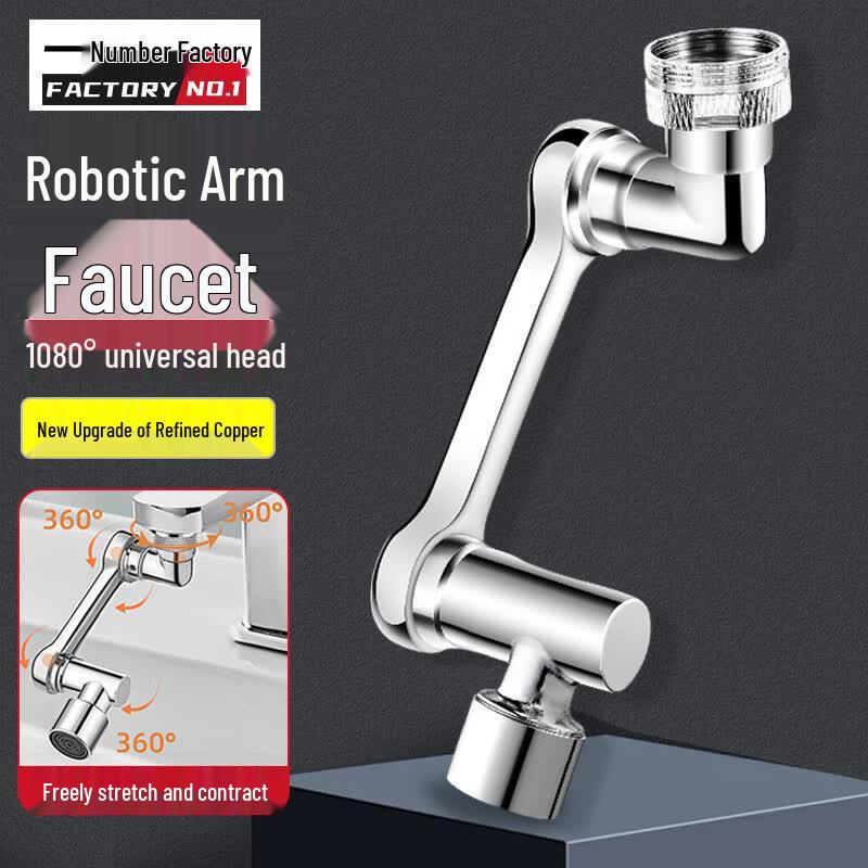 Universal Rotating Faucet Extender