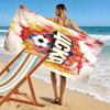 CSKA Moscow Logo Print Beach Towel, Large Soft Quick Dry Towel for Beach Camping Swimming