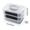 Mealworm Breeding Box Transparent Mesh Feeding Habitat Mealworm Farm Container For Sugar Glider Reptile Bird Chicken Lizard