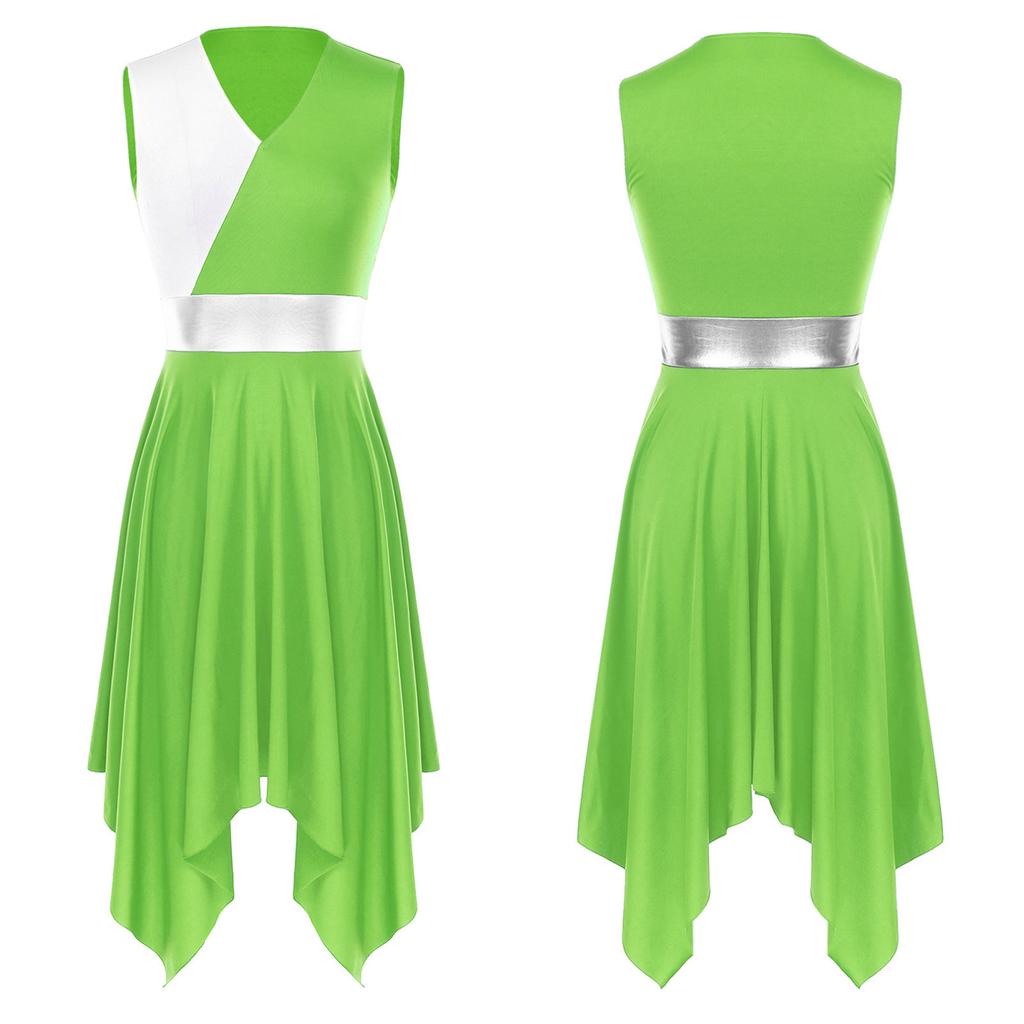 green emerald velvet dress Eurotard 13524 Adult Simplicity Praise Dress