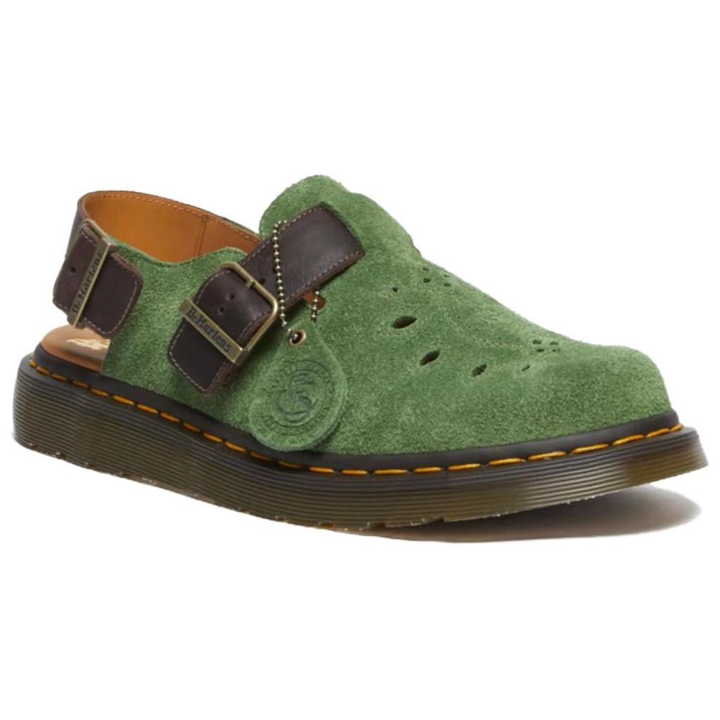 Dr. Martens Amp Jorge Desert Oasis Suede Leather Casual Classic Fashion Durable Low-Top Lifestyle Shoes Unisex sneakers Green 31854791